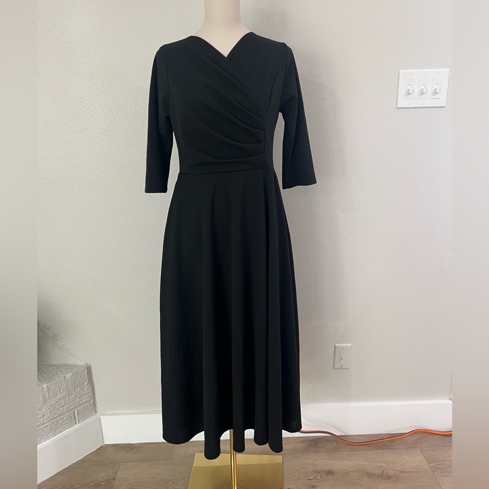 Elegant Black Women's Dress